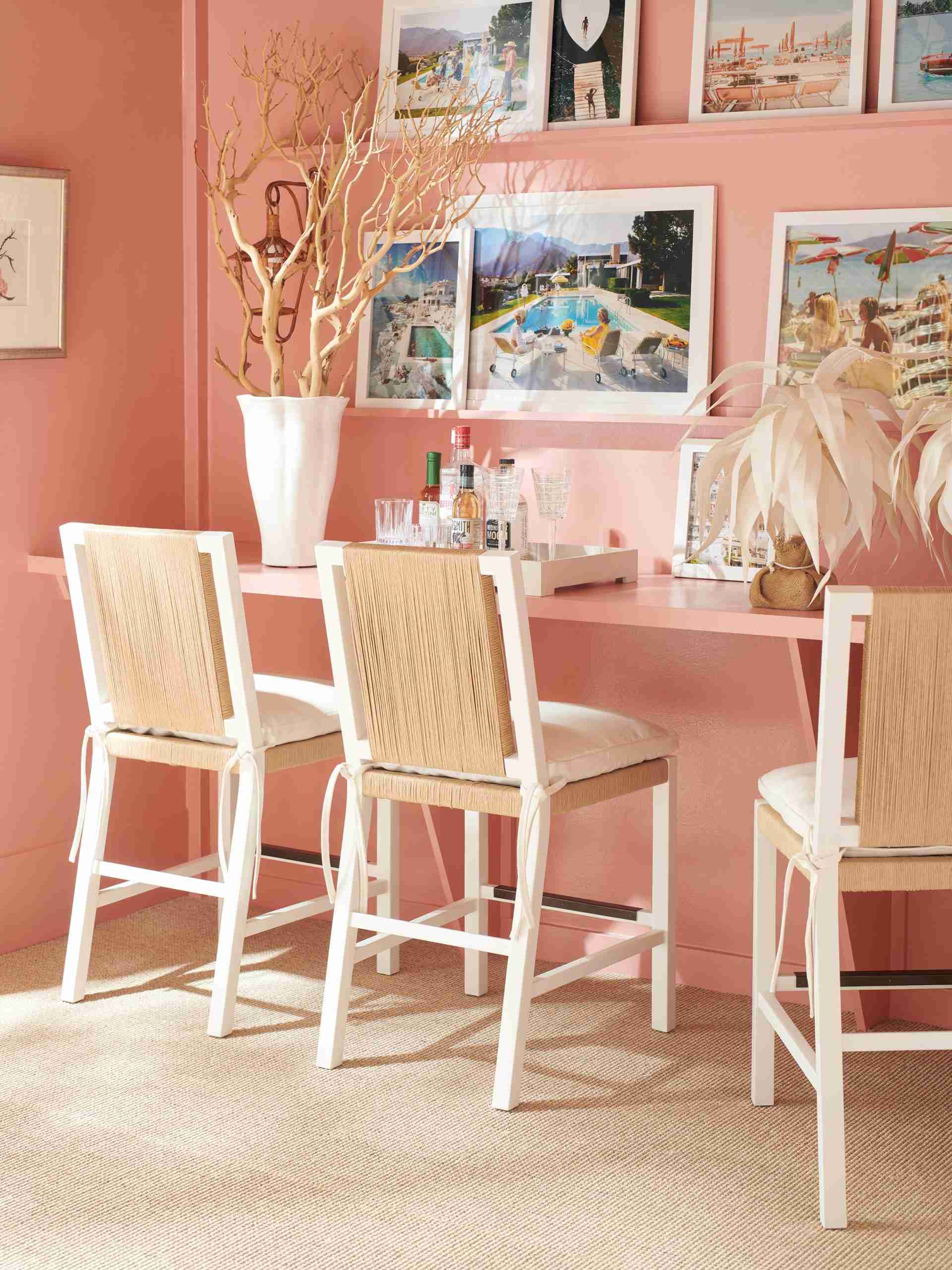 Pasadena Kitchen Counter & Bar Stools | Cozy Stylish Chic