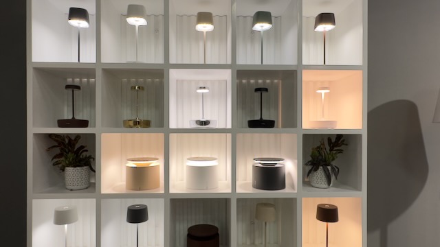 Battery powered portables at Lightovation - 2024 lighting trends