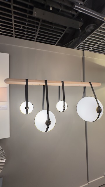 Leather accents - Hubbardton Forge